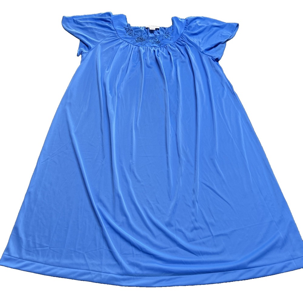 SHADOWLINE PETALS GOWN Waltz Length Elegant Silky Sexy Comfortable M Cottage